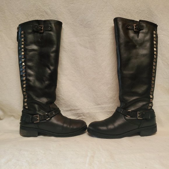 Modern Vice Queen Leather Boots - Picture 3 of 14